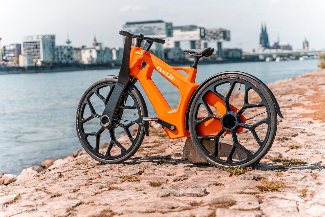 Recycling-Fahrrad vorgestellt: igus:bike besteht komplett aus Kunststoff