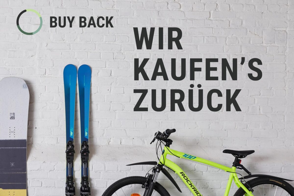 Decathlon „Buy Back“ für mehr Nachhaltigkeit: Rückkauf gebrauchter Produkte startet