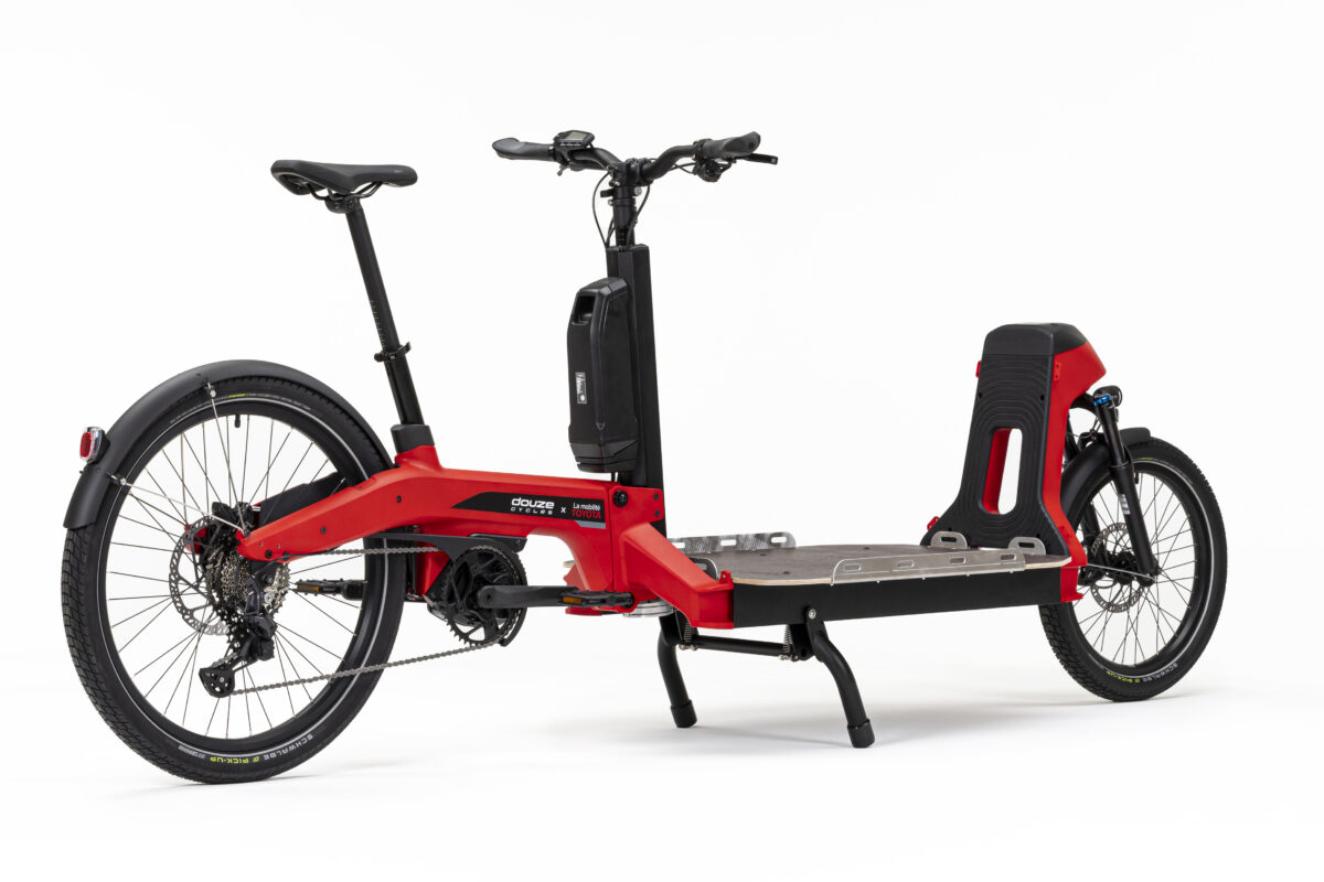 Neues Cargobike von Toyota & Douze Cycles: E-Lastenrad mit 100 kg Zuladung