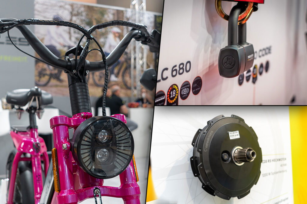 Eurobike 2023 News und Highlights von Hercueles, Trelock und Neodrives