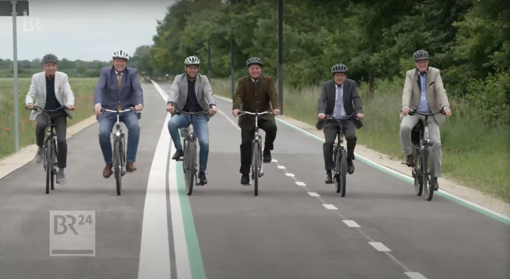 Neuer Radschnellweg bei München eröffnet Freie Fahrt für freie Radler