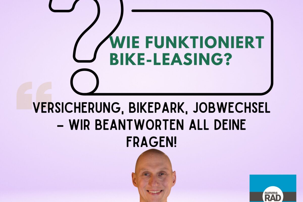 Nimms Rad-Podcast Special: ALLES über das Thema Dienstrad-Leasing