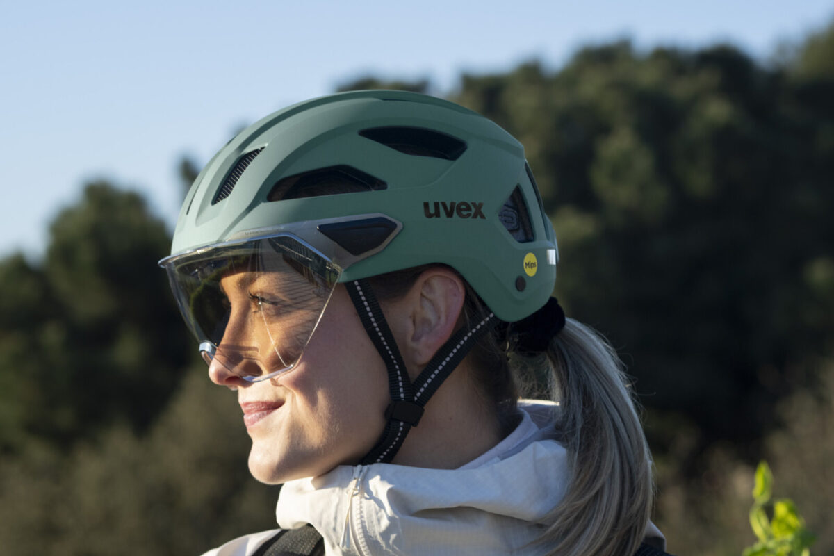 Uvex Stride visor Mips: City-Helm mit integriertem Visier